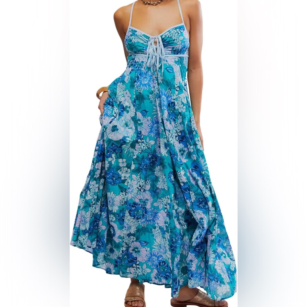 Free People Dream Weaver Maxi Dress